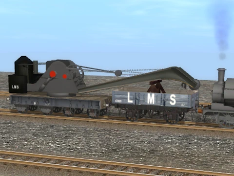 crane LMS Cowans Sheldon 15 ton travelling lowered crane LMS Cowans Sheldon 15 ton travelling lowered