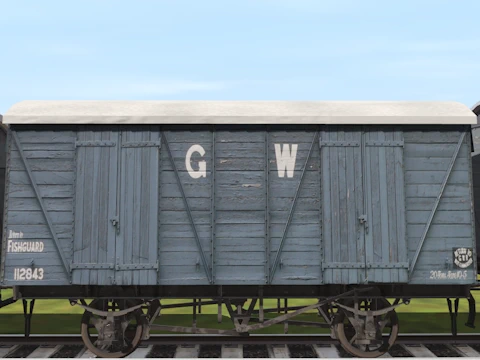 gwr 21 foot van2 gwr 21 foot van2