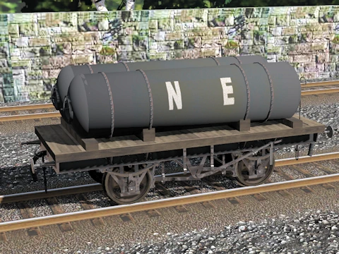 lner cordon gas tanker 18 foot early detailed