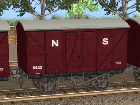 north staffordshire railways 16 foot van early detailed north staffordshire railways 16 foot van early detailed