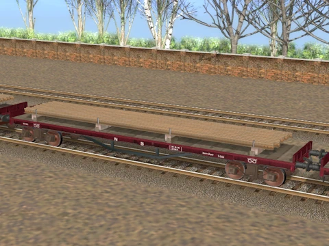 nsr 45 foot bogie bolster wagon w jag nsr 45 foot bogie bolster wagon w jag