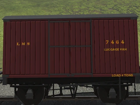LMS (ex Highland) Luggage Van LMS (ex Highland) Luggage Van
