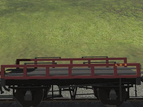 LMS (ex Highland) Open Carriage Truck LMS (ex Highland) Open Carriage Truck