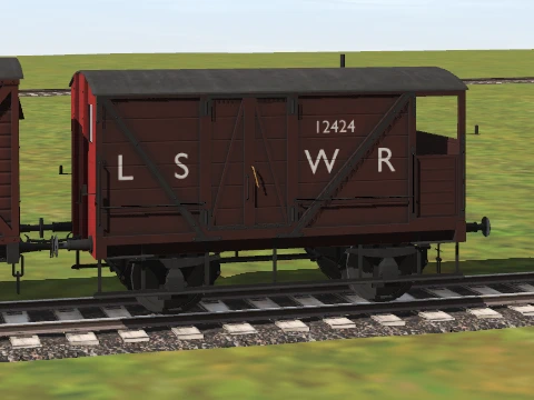 LSWR 10T Brakevan